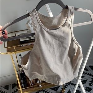 Outdoor Voices oatmeal perfect condition crop bra